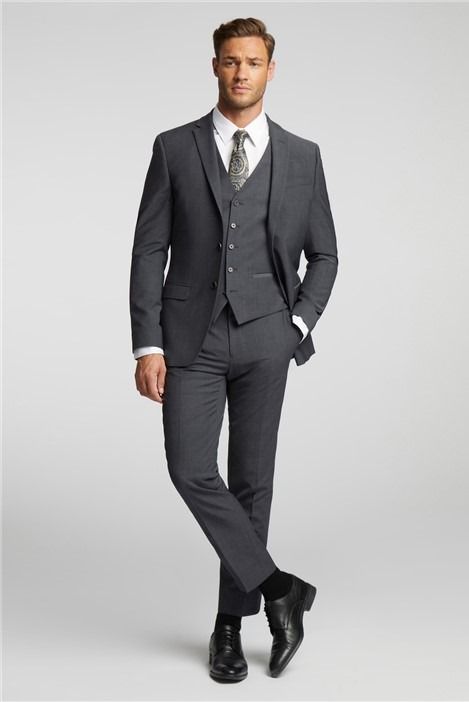 Grey Suits | Men's Grey & Charcoal Suits | Suit Direct Charcoal Grey Suit Men, Men's Grey Suits, Men Grey Suit, Charcoal Suits, Grey Suit Wedding, Grey Suits, Graduation Suits, Grey Suit Men, Tweed Wedding Suits