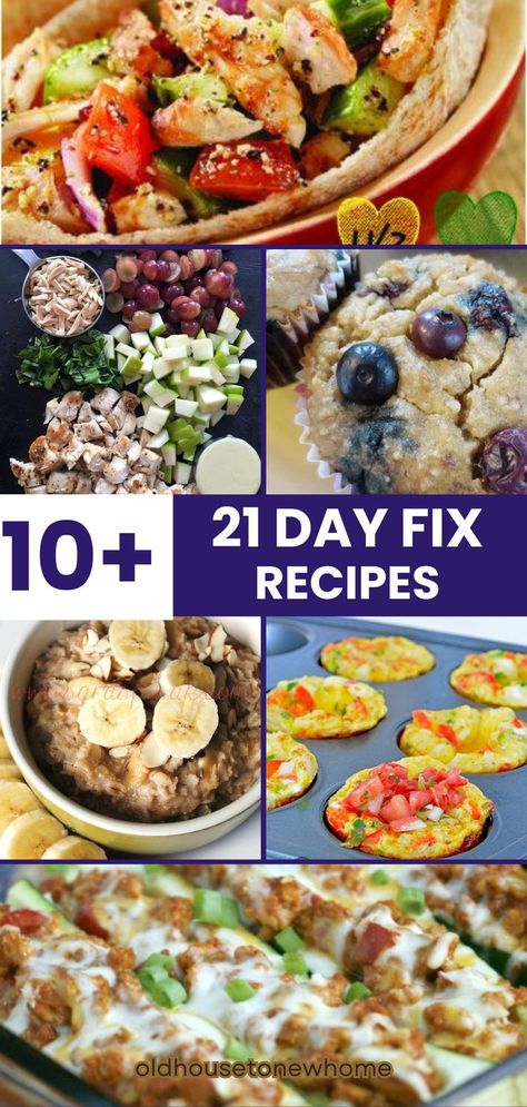 Looking for the best 21 Day fix recipes? Then you will love this round up of Easy 21 Day Fix Recipes that are both healthy and delicious. Even better, these can be served to your entire family!