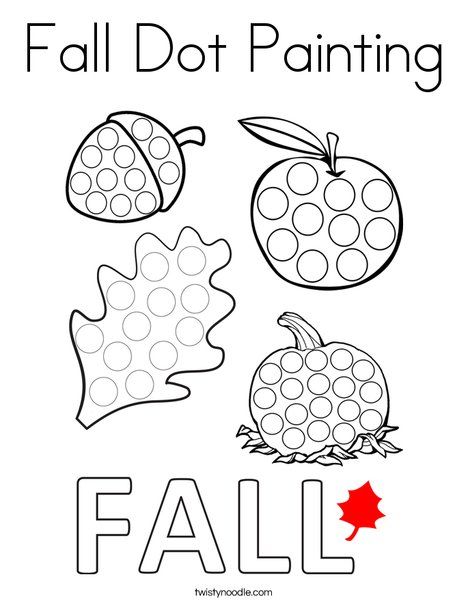 Fall Dot Painting Coloring Page - Twisty Noodle Train Pumpkin, Twisty Noodle, Fall Preschool Activities, Fall Coloring, Fall Lessons, Arabic Worksheets, Color Sheets, Tiny People, Children's Activities