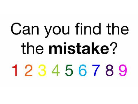 You are given some text and an image and it is your job to discover the one thing that is incorrect. Trust us when we say it’s more difficult than it looks. Are you up for the challenge?  There is one problem with the image below. Can you find the mistake? 6 Word Stories, Brain Twister, Best Brain Teasers, Brain Teasers For Adults, Describe Your Personality, Can You Find It, Tricky Riddles, Tricky Questions, Hidden Words