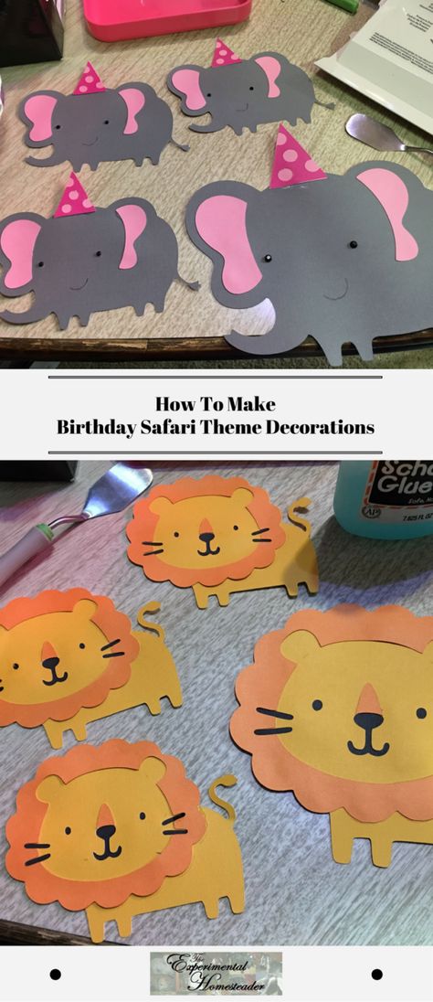 Birthday Safari Theme, Diy Birthday Party Decorations, Safari Birthday Party Decorations, Jungle Theme Decorations, Jungle Theme Birthday Party, Animal Themed Birthday Party, Zoo Birthday Party, Birthday Theme Decoration, Wild Birthday Party