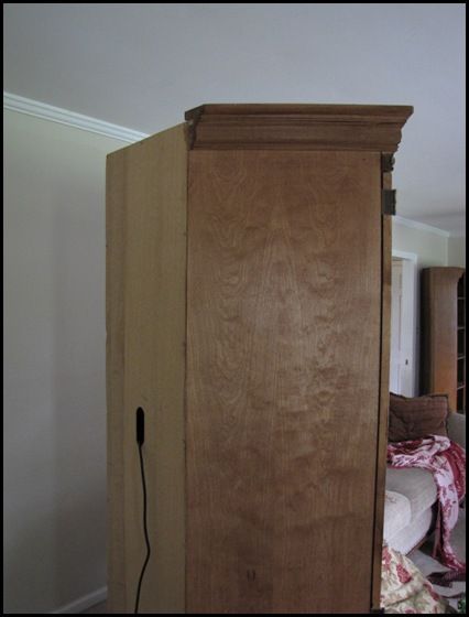 corner hutch makeover Corner Armoire Repurpose, Corner Armoire Bedroom, Corner Hutch For Twin Beds, Corner Hutch Makeover, Corner Armoire, Painted Antique Corner Cabinet, Cherry Corner Hutch, Corner Hutch, Hutch Makeover