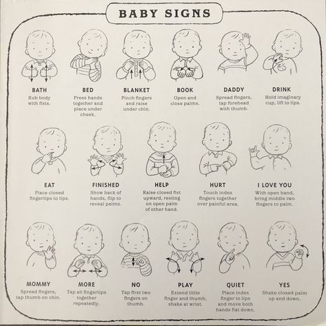 Art by Jacqueline Rogers Sign Language Chart, Baby Routine, Sign Language Words, Baby Information, Newborn Baby Tips, Newborn Mom, Baby Sign Language, Baby Life Hacks, Diy Bebe