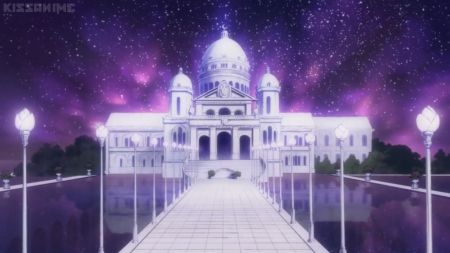 SMC: Moon Kingdom - castle, white, building, magic, anime, sweet, night, sky, scenic, nice, scene, palace, beauty, beautiful, lovely, scenery, purple, sailor moon, sailormoon, pretty, house, home Moon Hd, Sailor Moon Collectibles, Sailor Moon Background, Powerpuff Girls Characters, Princesa Serenity, Moon Kingdom, Moon Palace, Shojo Anime, Moon Wallpaper