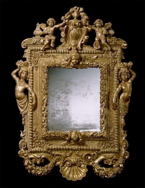 Gothic Frame, Antique Mirror Frame, Antique Picture Frames, Old Picture Frames, Antique Mirrors, Gilt Mirror, Ornate Mirror, Vintage Mirrors, Antique Chandelier