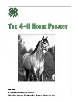 Image of 4-H Horse Project publication 4h Horse Poster Ideas, 4-h Horse Projects, Horse Projects For School, Horse Lesson Plans, Unmounted Horse Activities, Saddle Seat Riding, 4h Crafts, 4 H Club, Hunt Seat