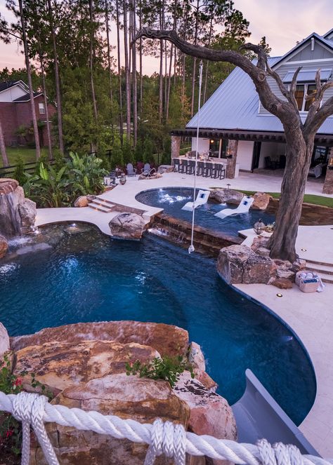 Ideas De Piscina, Dream Backyard Pool, Pools Backyard Inground, Luxury Swimming Pools, Dream Life House, Backyard Pool Landscaping, Dream Pools, Backyard Pool Designs, Dream House Rooms