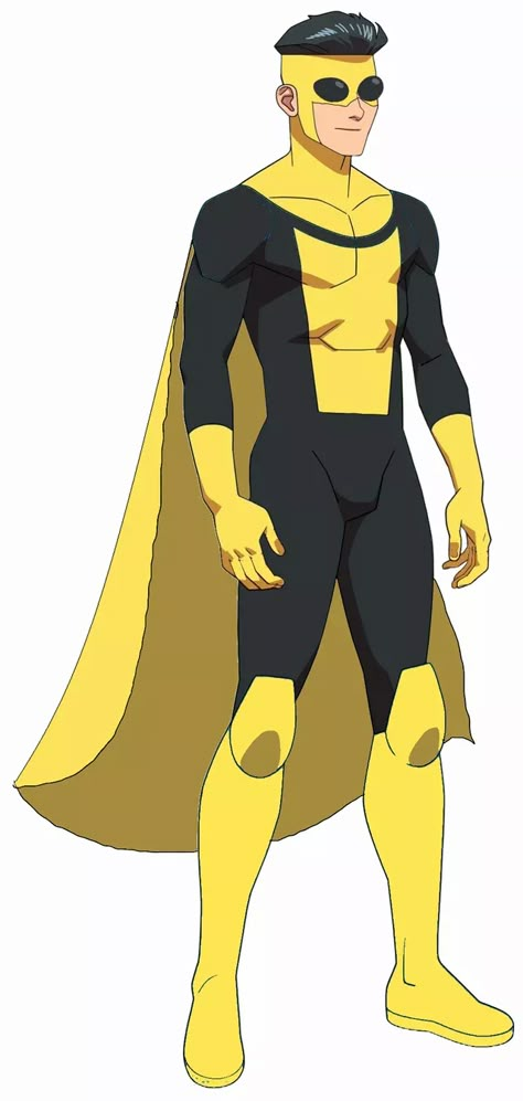 Invincible Character Design, Invincible Oc, Villains Design, Invincible Art, Mark Grayson, Superman Suit, Superhero Designs, Invincible Comic, Superman Comic