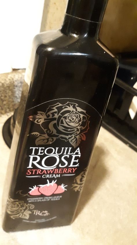 Tequila Rose Drinks, Tequila Rose, Jack Daniels Whiskey Bottle, Strawberries And Cream, Just Girly Things, Tequila, Whiskey Bottle, Vodka Bottle, Girly Things