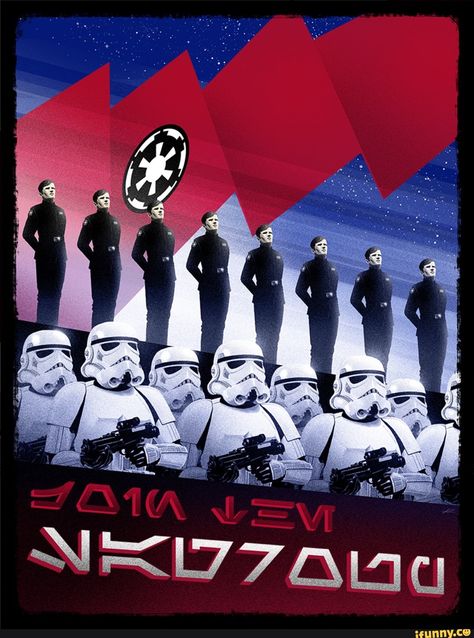 Found on iFunny Star Wars Propaganda, Superhero Poster, Star Wars Concept Art, Star Wars Empire, Star Wars Rpg, Star Wars Wallpaper, Star Wars Action Figures, Star Wars Artwork, Galactic Empire