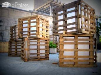 Sitemap Design, Pallet Light, Repurpose Pallets, Build A Dog House, Outdoor Stage, 1001 Pallets, Pallet Fence, Church Stage Design, Recycled Pallet