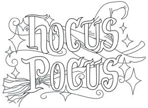 Stitch this bewitching phrase onto Halloween home decor, accessories, and more… Urban Threads, Adult Coloring Book Pages, Halloween Embroidery, Paper Embroidery, Halloween Coloring Pages, Halloween Coloring, Coloring Book Pages, Hocus Pocus, Coloring Pictures