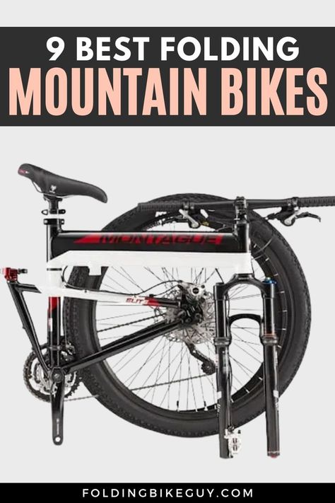 Mountain biking is becoming more and more popular, with people looking for a fun, fast ride that can take them to all sorts of places. One great way to find a good mountain bike is by checking out the reviews. Here are nine of the best folding mountain bikes on the market today. Montague Paratrooper, Mountain Bike Brands, Folding Mountain Bike, Best Mountain Bikes, Folding Bicycle, Bike Brands, Folding Bike, Mountain Bikes, Electric Bike