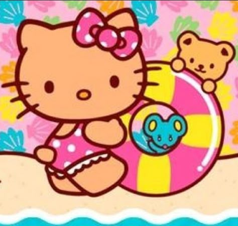 HELLO KITTY Hawaiian Hello Kitty, Hello Kitty Cute, Kitty Pictures, Cute Image, Hello Kitty Pictures, Wallpaper Cave, Kitty Wallpaper, Kitty Kitty, Hello Kitty Wallpaper