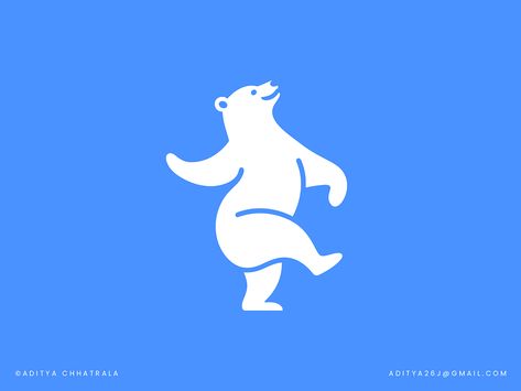 T-shirt Icon by Aditya Chhatrala on Dribbble Polar Bear Logo, Bear Logo Design, Dancing Bears, Bear Logo, Mehndi Designs For Hands, Professional Logo, Design Skills, Mehndi Designs, Creative Business