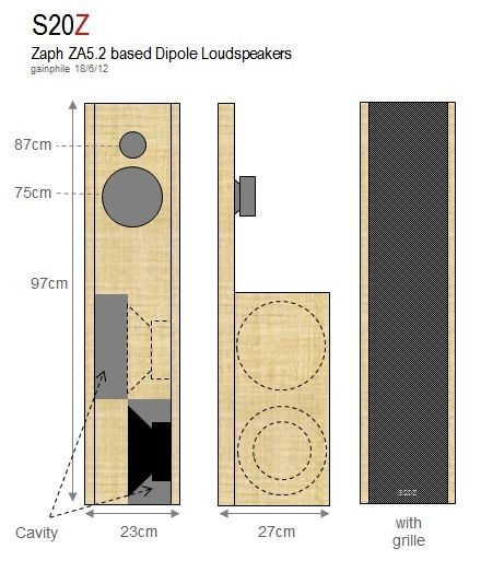 Kenwood Audio, Diy Hifi, Open Baffle Speakers, Dayton Audio, Diy Audio Projects, Open Baffle, Woofer Speaker, High End Speakers, Speaker Plans