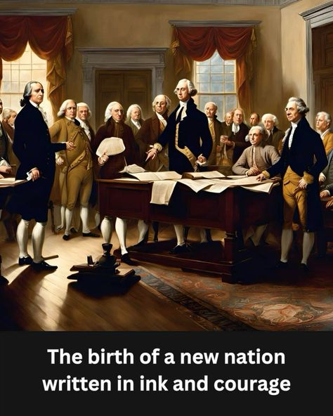 On July 4, 1776, representatives from the 13 American colonies convened in Philadelphia to sign the Declaration of Independence, formally declaring their separation from Great Britain. Drafted primarily by Thomas Jefferson, the document outlined the colonies' grievances against King George III and expressed their desire for self-governance, asserting that all men are created equal and endowed with the right to life, liberty, and the pursuit of happiness. The signing marked the birth of the United States of America and the start of a new era in human history, as a nation built on democratic principles emerged. Though the road to independence would be long and bloody, the ideals enshrined in the Declaration continue to shape the American identity. July 4 1776, Amerigo Vespucci, King George Iii, The Declaration Of Independence, American Colonies, Christopher Columbus, American Independence, Seville Spain, Pursuit Of Happiness