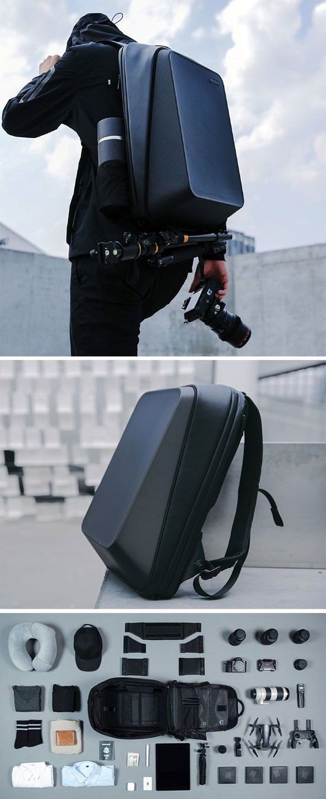 Theft Proof Backpack, Smart Backpack, Futuristic Backpack, Modular Backpack, Modular Bag, Backpack Design Concept, Modern Backpack, Tech Backpack, Futuristic Shoes