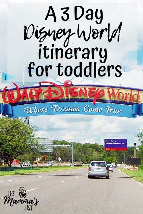 Disney World Rides For Toddlers, Disney Park Itinerary, Disneyworld Mom Outfits, Disney World Itinerary 2023, 4 Day Disney World Itinerary, Disney World 1st Birthday, 2 Days At Disney World, Disney Rides By Park, 3 Day Disney World Itinerary