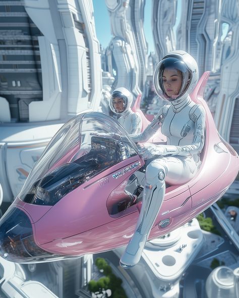 Wanna race me? 🚗 Welcome to the future! Would you get one of these amazing flying cars? I know I would 😍 Vrooooom 💨 Future Utopia, Futuristic City Utopia, Futuristic Environment, Neo Futurism, Vaporwave Cyberpunk, Future Technology Concept, Flying Cars, Futuristic Cars Design, Anime Tv