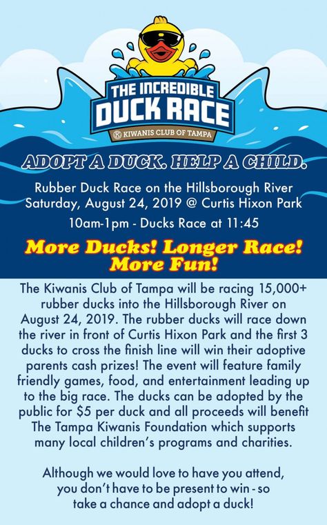 Rubber Duck Race Fundraiser, Rubber Duck Fundraiser, Duck Race Fundraiser, Duck Derby Fundraiser, Cheer Fundraisers, Rubber Duck Race, Duck Race, Fundraising Games, Pta Ideas