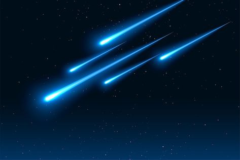 Free vector bright falling shooting star... | Free Vector #Freepik #freevector #shooting-star #comet #meteor #meteorite Meteor Illustration, Comet Illustration, Comets Meteors Asteroids Drawing, Star Gazing Illustration, Falling Star, Comets And Asteroids, Solar System For Kids, Falling Stars, Poster Maker