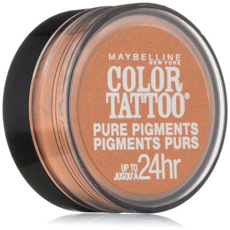 Maybelline New York Eye Studio Color Tattoo Pure Pigments Barely Brazen 005 Ounce *** Be sure to check out this awesome product. Note:It is Affiliate Link to Amazon. Maybelline Color Tattoo, Studio Color, Pigment Eyeshadow, Tattoo Black, Tattoo Kits, Maybelline New York, Loose Powder, Intense Colors, Color Tattoo