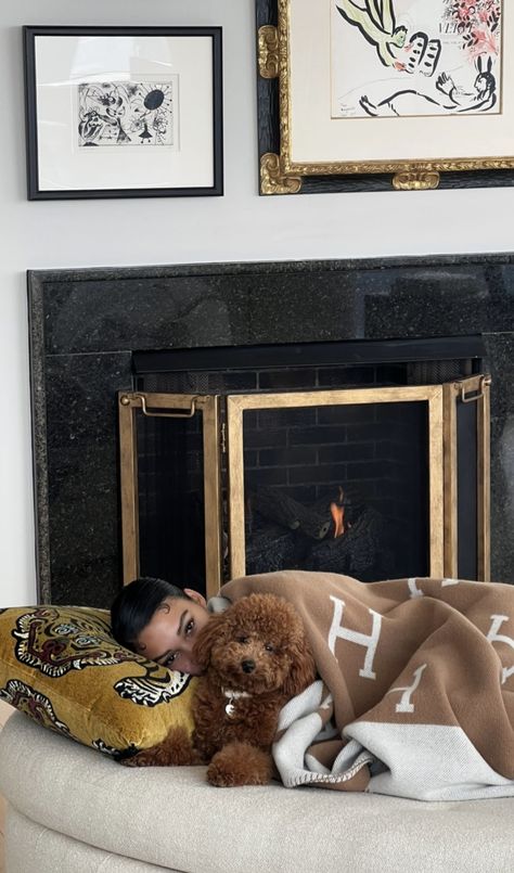 Old Money Dog, Dog Mom Aesthetic, Hermes Blanket, Hermes Home, Estilo Kylie Jenner, Dog Mommy, Super Rich Kids, Luxury Lifestyle Dreams, Future Lifestyle