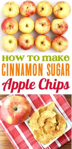 Dehydrated Apples Recipe, Dehydrator Recipes Fruit, Cinnamon Apple Chips Baked, Apple Chips Recipe, Cinnamon Recipe, Healthy Snack Recipe, Dehydrated Apples, Cinnamon Apple Chips, Apple Recipes Healthy