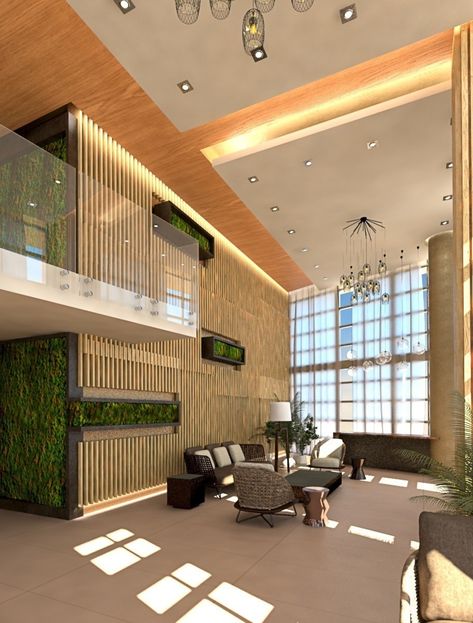 Residential Building Lobby Design, Residential Spaces Interior Design, Commercial Building Interior Design, Building Lobby Design Residential, Commercial Building Entrance Design, Residential Lobby Interior, Residential Building Lobby, Commercial Building Interior, Building Lobby Design