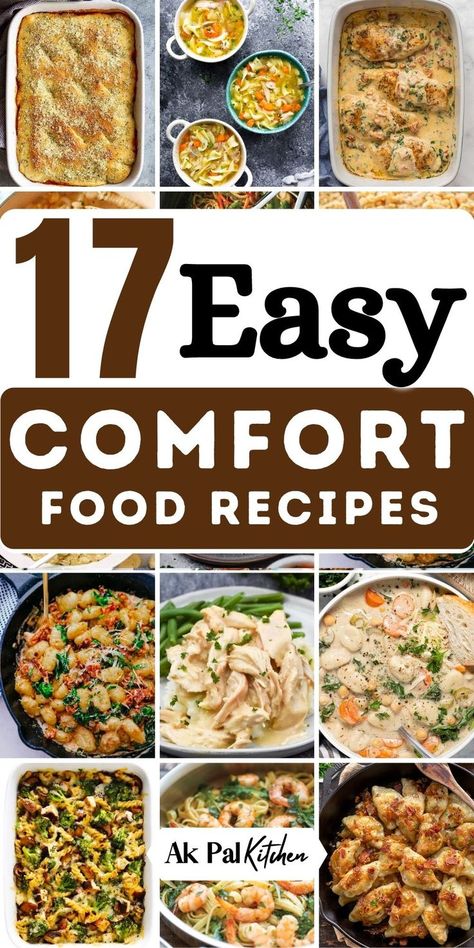 Easy Comfort Food Recipes, Easy Comfort Food Dinners, Comfort Food Recipes Dinners, Comfort Food Recipes, Easy Comfort Food, Cheap Dinners, Potluck Recipes, Cheap Meals, Comfort Foods