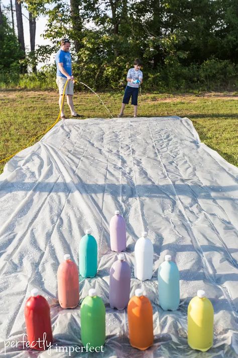 Slip And Slide Games, Outside Games, Slip N Slide, Water Day, Water Games, First Day Of Summer, Water Party, Be Alright, Summer Fun List