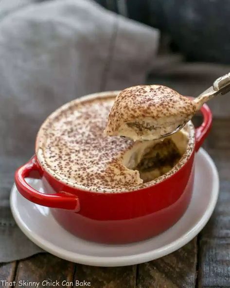 Tiramisu For Two, Ramekin Recipe, Cocotte Recipe, Recipe For 1, Small Batch Baking, Single Serve Desserts, Single Serving Recipes, Individual Desserts, Dessert For Two