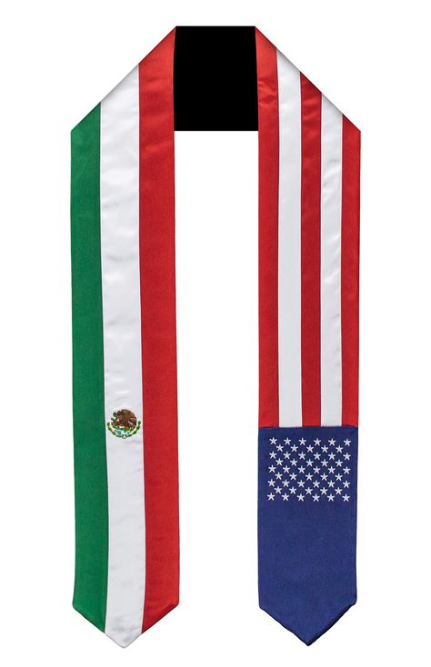 PRICES MAY VARY. 100% Polyester Made in the USA No Closure closure Machine Wash Ideal for International or Study Abroad Student Rounded, not V neck in back, made from dancelight satin, and fully lined to hang nicely in front Conceptual flag incorporated into the design Perfect way to show heritage or accomplishments Keepsake Memorabilia This is a two flag graduation sash. Graduation Leis Diy, Belize Flag, Honduras Flag, Law School Life, Graduation Sash, Sons Graduation, Graduation Leis, Graduation Gown, Graduation Stole