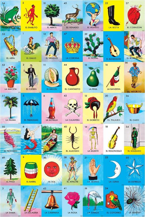 Loteria Mexicana Loteria Drawing, Loteria Wallpaper, Loteria Cards Aesthetic, Loteria Cards Costume, Loteria Costumes Ideas Diy, Loteria Background, Loteria Card Tattoo, Loteria Painting, Loteria Costumes Ideas