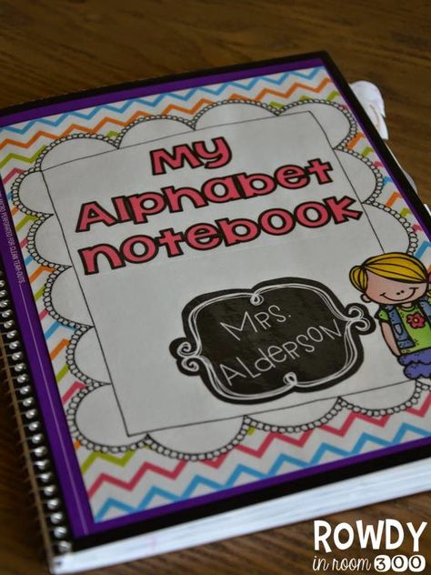 Wish list Wednesday! - Rowdy in Room 300 Alphabet Interactive Notebook, Phonics Notebook, Interactive Alphabet Notebooks, Wish List Wednesday, Alphabet Notebook, Kindergarten Language Arts, Alphabet Kindergarten, Abc Activities, Preschool Literacy