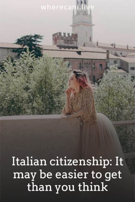 Getting citizenship to italy can be easier than you think. Here is the guide to the many ways. #italy #italian #citizenship via @wherecanilive Italian Passport, Italian Citizenship, Getting A Passport, Moving To Italy, Italian Village, Living In Italy, Work Abroad, Move Abroad, Living In Europe