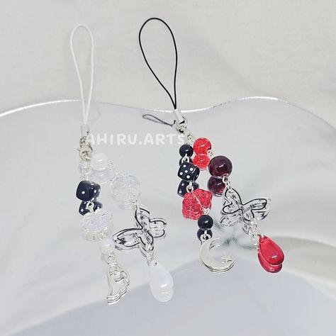 tgcf hualian inspired ! --- bracelets - rm20/ea charms - rm15/ea --- #ahiruav taking custom orders! #bracelet #keychain #beads #beadsjewelry #smallbusiness #handmade #jewelry #necklace #phonecharm #beadedjewelry #handmadejewelry #earrings #huacheng #hualian #xielian #tgcf #tianguancifu Hua Cheng Earring, Hua Cheng Bracelet, Hua Cheng Necklace, Tgcf Bracelet, Tgcf Phone Case, Phone Charm, Bracelet Designs, Beaded Jewelry, Handmade Jewelry