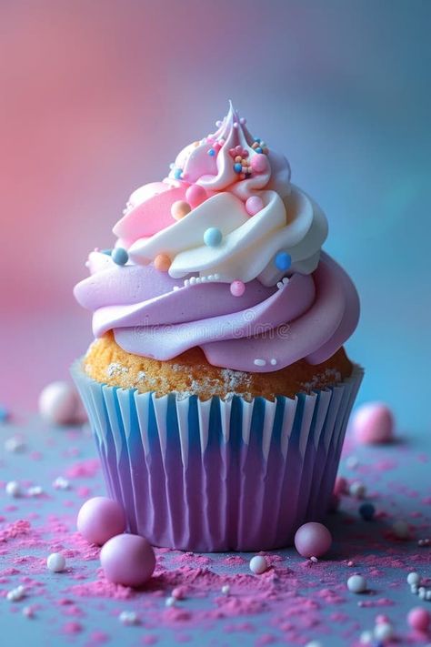 Gourmet Pink Purple Mermaid Cupcakes with Pearls stock images Cupcake Wallpaper, Cupcake Branding, Cupcakes Wallpaper, Cupcake Images, Mermaid Cupcakes, Purple Mermaid, Small Victories, Cute Cupcakes, Dessert Cupcakes