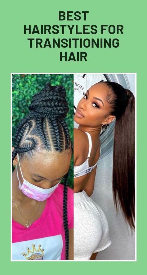 There are plenty of ways to style your hair during this transition period. Here are 15 of the best hairstyles for transitioning hair: Hairstyles For Transitioning Hair, Ways To Style Your Hair, Transitioning Hair, Transitioning Hairstyles, Find Hairstyles, The Best Hairstyles, Beauty Tips For Hair, Health And Beauty Tips, Best Hairstyles