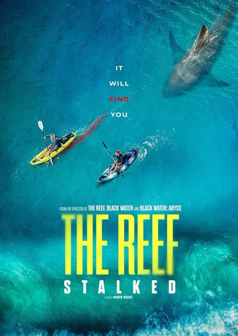 The Reef, Film Review, Sharks, Movie Poster, Kayaking, Diving, Film, Kayaks, Regional