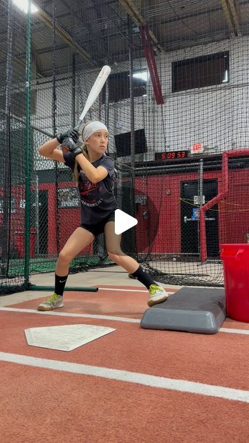 Julia Blarr on Instagram: "Working with Quinn on a good coil on her load & rotating behind a strong front leg 💯 Love this drill to help hitters from sliding forward or jumping to the ball  ••• #softball #fastpitch #fastpitchsoftball #softballdrills #softballdevelopment #hittingdrills #hittingcoach #infielddrills #infieldcoach #infield #hitting #infielder #infielders #outfield #outfielder #hittingtips" Hitting Drills Softball, Softball Hitting Drills, Softball Workouts, Softball Drills, Softball Stuff, Fastpitch Softball, The Outfield, Baseball Softball, Drills