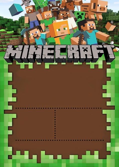 Minecraft Party Invitations, Minecraft Birthday Decorations, Minecraft Party Games, Minecraft Party Printables, Diy Minecraft Birthday Party, Minecraft Invitations, Minecraft Birthday Invitations, Minecraft Party Decorations, Minecraft Birthday Cake