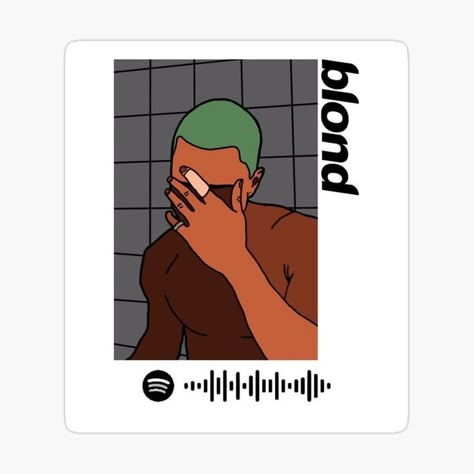 Pin by Bia Ant. on Stickers | Vinyl art paint, Album art design, Small canvas art Frank Ocean Spotify, Ironic Art, Vinyl Art Paint, Fall Canvas Painting, Celebrity Prints, Spotify Code, Cool Album Covers, Canvas Art Projects, Album Art Design