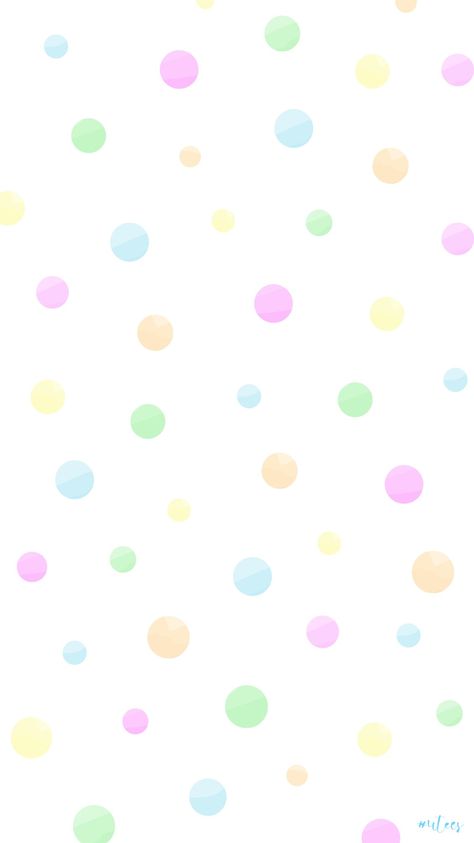 rainbow dots wallpaper phone background Wallpaper Polkadot Pastel, Iphone Spring Wallpaper, Diy Cake Topper Birthday, Scrapbook Patterns, Idee Cricut, Easter Wallpaper, Dots Wallpaper, University Tees, Free Iphone Wallpaper