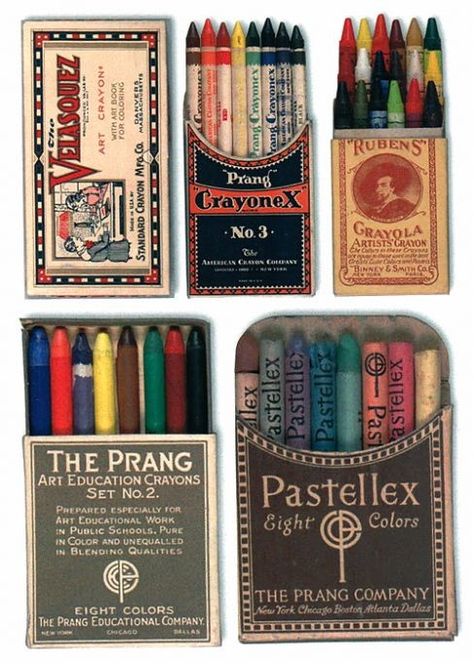 Graphisches Design, Crayon Set, Vintage Packaging, Cool Stuff, Kraken, Vintage Love, Art Education, Vintage Toys, Art Materials