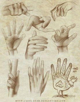 +HAND STUDY+ by jinx-star Drawing Legs, Body Study, Lips Drawing, Figure Study, Painting Tutorial, Portrait Drawing, Figure Drawing, Drawing Reference, Drawing Tutorial