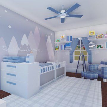 Art Bedroom Ideas, Nursery Decor Ideas, Diy Kids Room Decor, Blocksburg Room Ideas￼, House Plans With Pictures, House Decorating Ideas Apartments, Tiny House Layout, Diy House Plans, Kids Rooms Diy