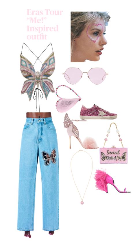 #me #outfitinspo #taylorswift #eras #erastour #erastourtaylorswift #butterfly #ootd #lover #erastouroutfits #concert Eras Tour Butterfly Outfit, Lovers Era Outfits, Taylor Swift Butterfly, Butterfly Outfit, Eras Outfit, Swift Aesthetic, Taylor Outfits, Taylor Swift Tour Outfits, Swift Tour