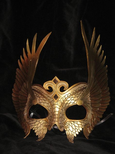 Bird Masquerade Mask The Mask Costume, Elf King, Feather Crown, Masquerade Masks, High Elf, Venetian Masks, Albrecht Durer, Leather Mask, Cool Masks